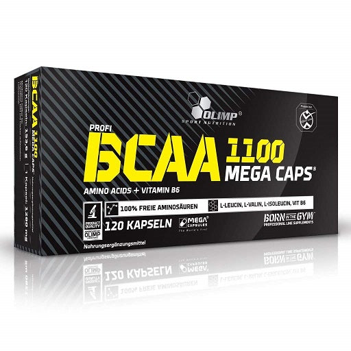 Olimp BCAA Mega Caps - 120 Kapsel - German Muscle Nutrition