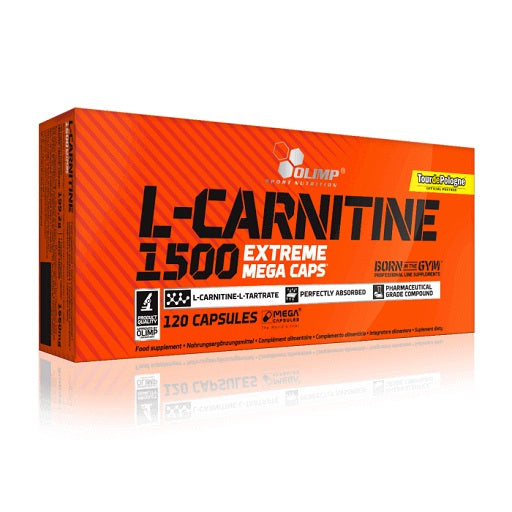 Olimp L-Carnitine 1500 Extreme Mega Caps - 120 Kapsel - German Muscle Nutrition