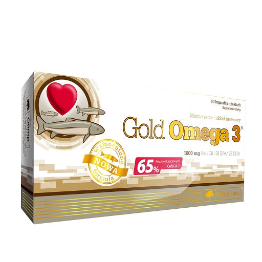 Olimp Omega 3 Gold Edition - 60 Kapsel - German Muscle Nutrition