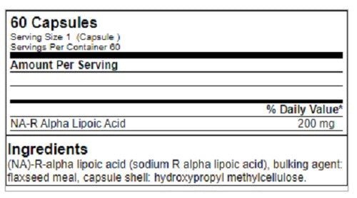 GN NA-R-Alpha Lipoic Acid 60 Kapseln - German Muscle Nutrition