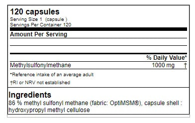 GN Opti MSM 120 Kapseln - German Muscle Nutrition