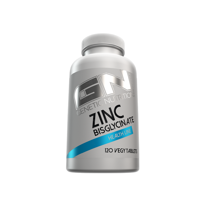 GN Zinc Bisglycinate Health Line - 120 Tabl. - German Muscle Nutrition