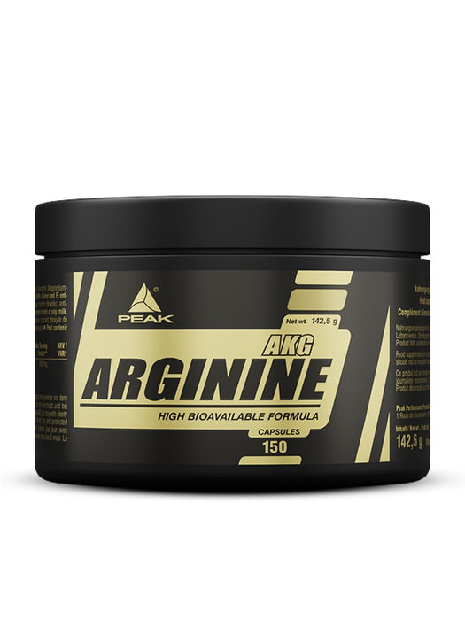 Peak Arginin AKG - 150 Kapseln - German Muscle Nutrition