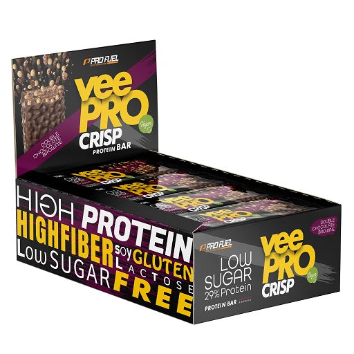 ProFuel veePRO CRISP Protein Riegel 12er Pack - German Muscle Nutrition