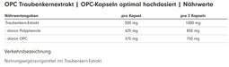 ProFuel OPC Traubenkernextrakt 240 Kapseln - German Muscle Nutrition