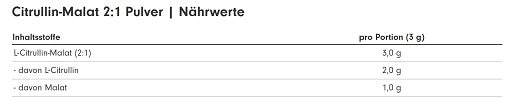 ProFuel L-Citrullin Malat 500g Beutel - German Muscle Nutrition