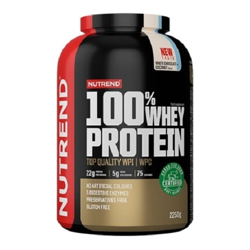 Nutrend 100% Whey Protein 2250g - German Muscle Nutrition