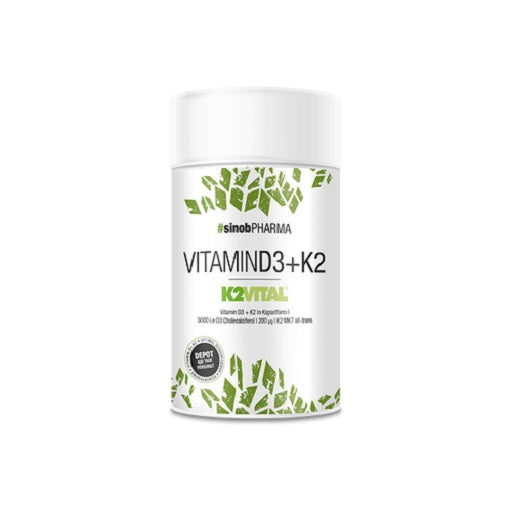 Sinob Vitamin D3 K2 60 Kapseln - German Muscle Nutrition