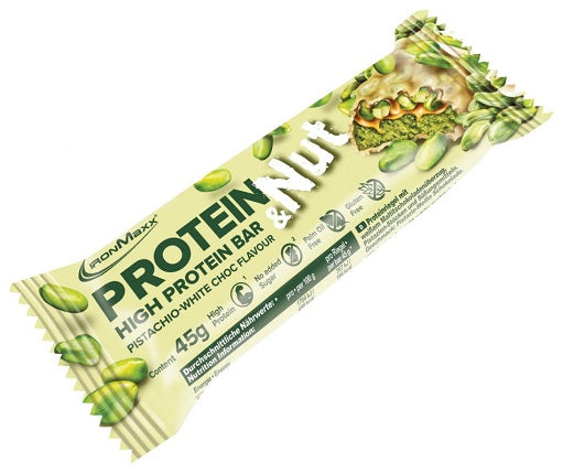 Ironmaxx Protein&Nuts Bar 24x45g - German Muscle Nutrition