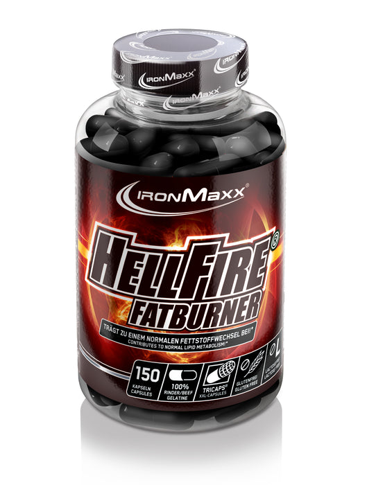 IronMaxx Hellfire - 150 TriCaps - German Muscle Nutrition