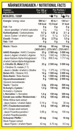 MST - Pump Killer 550g - German Muscle Nutrition