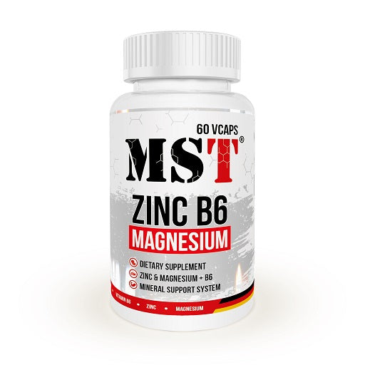 MST - Zinc Magnesium B6 60 vegane Caps - German Muscle Nutrition