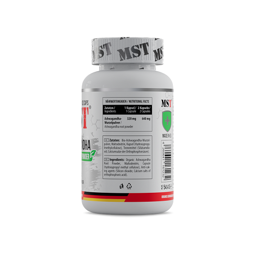 MST - Healthy Ashwaghanda 100 Kapseln