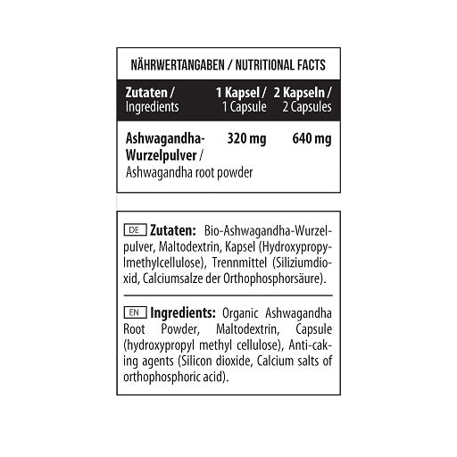 MST - Healthy Ashwaghanda 100 Kapseln