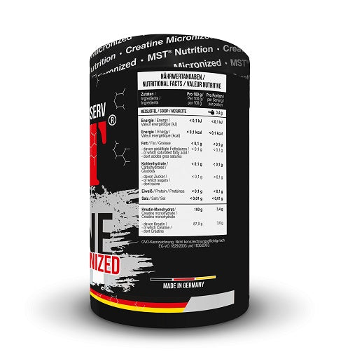 MST - Creatin Monohydrate 500g - German Muscle Nutrition