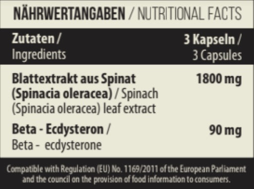 MST - Beta Ecdysterone 240 Kapseln - German Muscle Nutrition