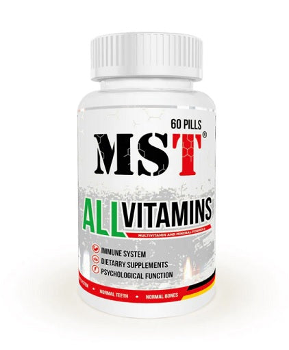 MST - All Vitamins 60 Pillen - German Muscle Nutrition