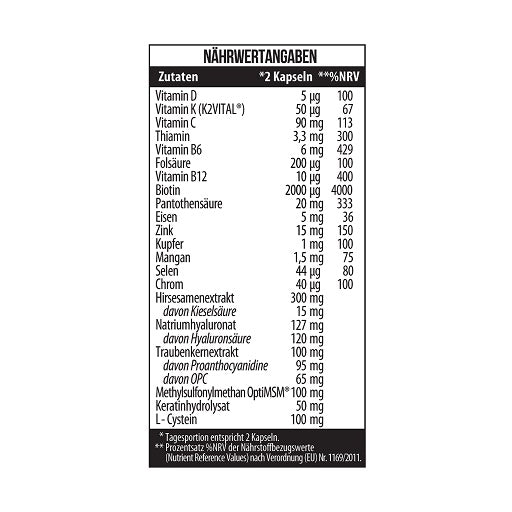 MST - Hair Advanced Formula 60 Kapseln