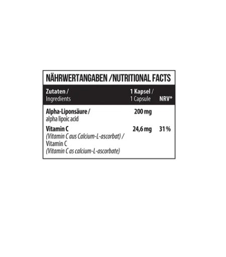 MST - Alpha Lipoic Acid 60 Kapseln