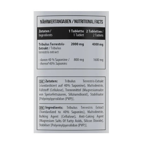 MST - Healthy Tribulus 2000mg 120 Tabletten