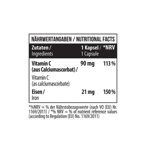 MST - Iron Bisglycinate120 Kapseln