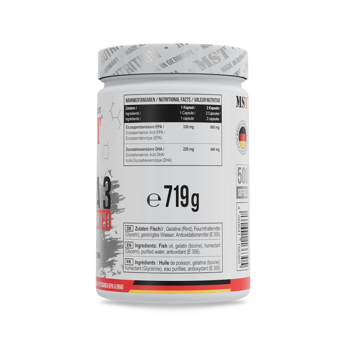 MST - Omega 3 Selected 500 Kapseln