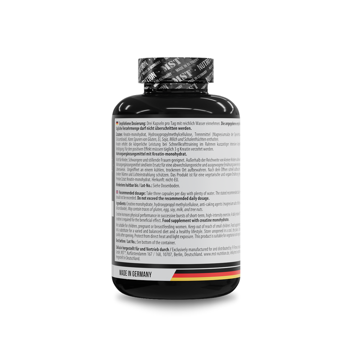 MST - Creatine Monohydrate - 300 Kapseln