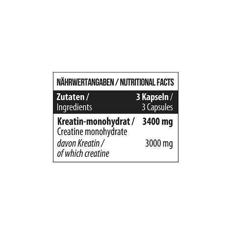 MST - Creatine Monohydrate - 300 Kapseln