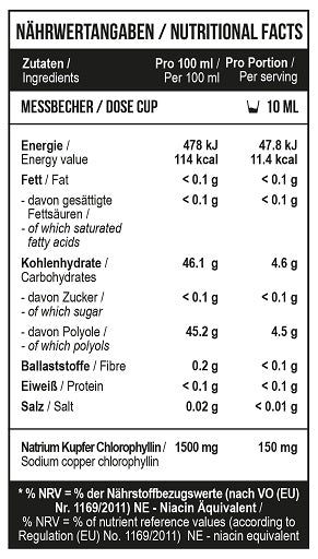 MST - Chlorophyll 1000 ml - German Muscle Nutrition