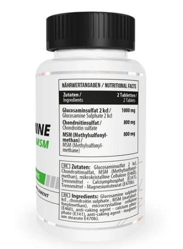 MST - Healthy Chondroitin  Glucosamine  MSM 60 Tabletten