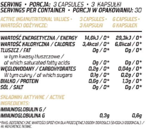 Evolite Nutrition Colostrum 30% - 90 Kapseln