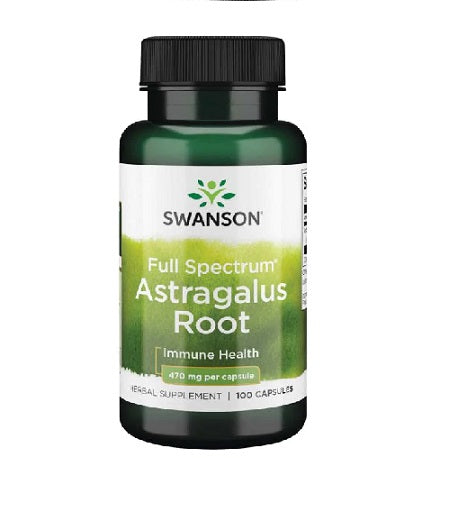 Swanson Astragalus Root 470mg - 100 Kapseln - German Muscle Nutrition