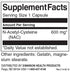 Swanson N-Acetyl Cysteine ( NAC )100 Kapseln - German Muscle Nutrition