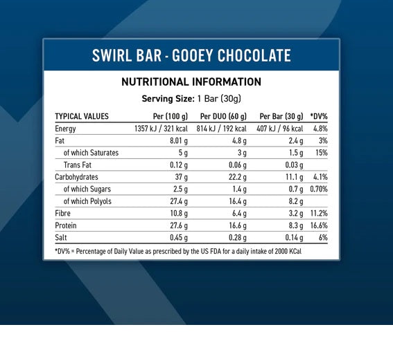 Applied Nutrition SWIRL Bar(12x60g) - German Muscle Nutrition