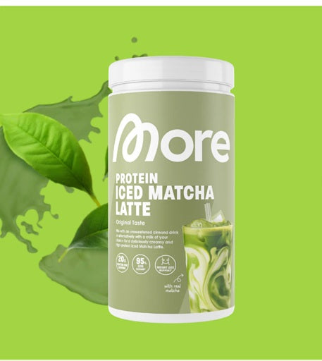 More Nutrition Protein Iced MATCHA LATTE 500g Dose
