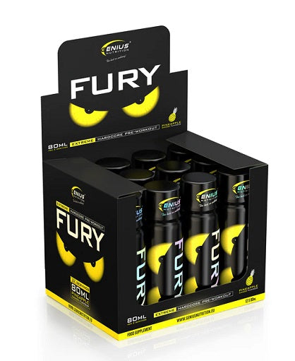 Genius Nutrition - Fury Extreme Shot (12x80ml) - German Muscle Nutrition