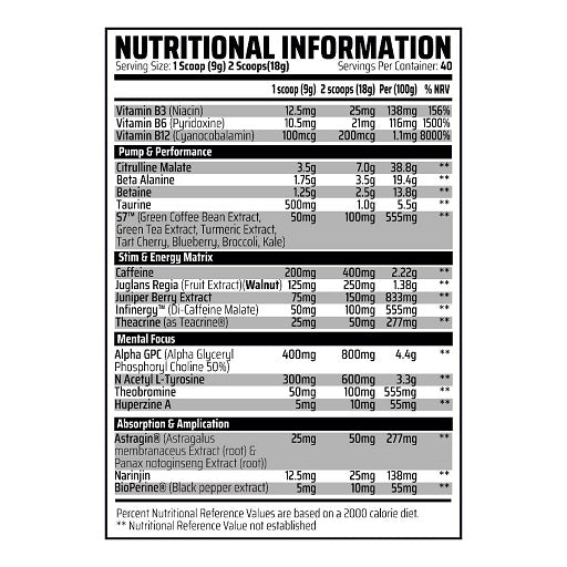 Chemical Warfare The Bomb 360g - German Muscle Nutrition