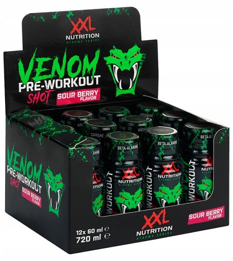 XXL Nutrition Venom Shot 12x60ml - German Muscle Nutrition