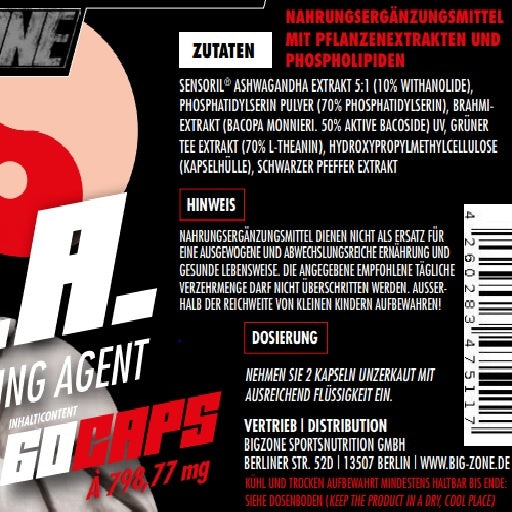 Big Zone C.S.A. 60 Kapseln - German Muscle Nutrition