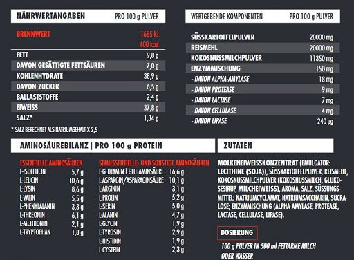 Big Zone Masstiff 2.0 Beutel 2000g - German Muscle Nutrition