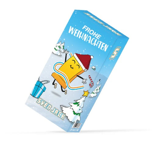 Sven Jack Adventskalender 2025 | 49x65g | Fitness Kalender