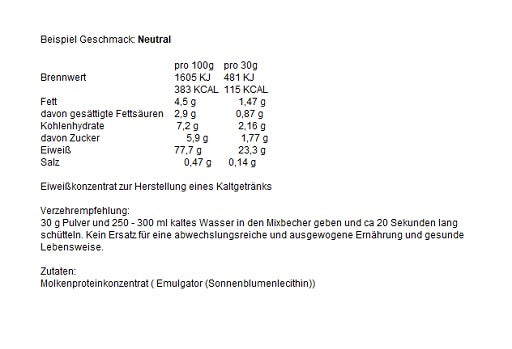 NNT Whey 510g