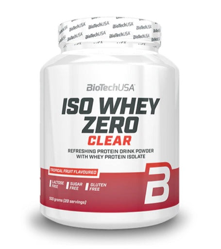 BioTech Iso Whey Zero Clear 500g - German Muscle Nutrition