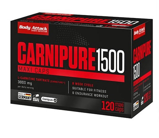 Body Attack Carnipure 1500 120 Kapseln - German Muscle Nutrition