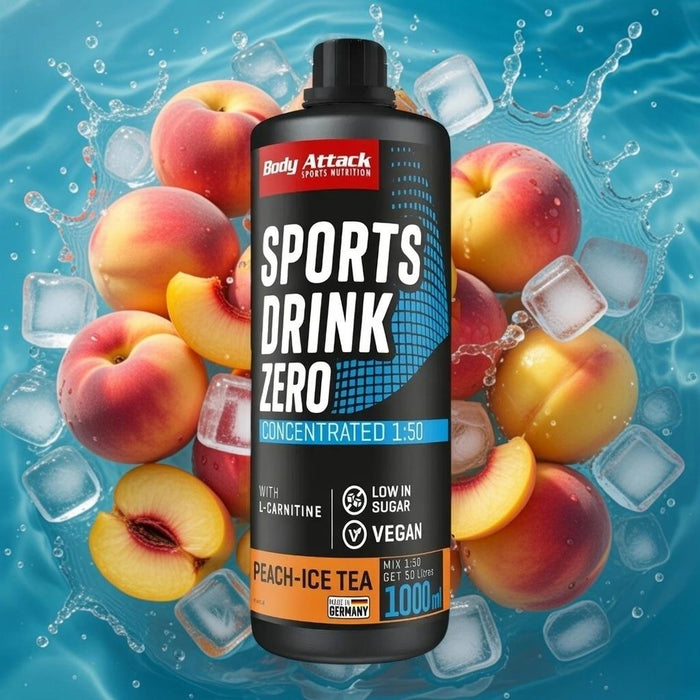 Body Attack Sports Drink Zero 1000 ml