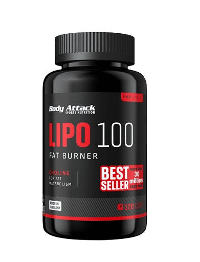 Body Attack Lipo 100 (120 Kapsel) - German Muscle Nutrition