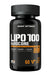 Body Attack LIPO 100-HARDCORE - 60 Caps - German Muscle Nutrition