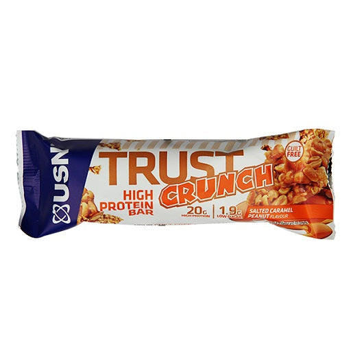 USN TRUST Crunch Bars 12x60g - German Muscle Nutrition