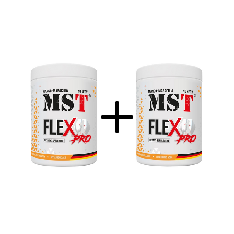 2x MST Flex Pro 945g + Shaker  – Kollagen, Glucosamin, MSM & Hyaluronsäure uvm.