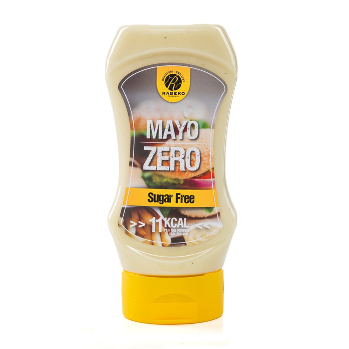 Rabeko ZERO Sauce 350ml - 4 Flaschen - 2x2 Geschmäcker - Laktosefrei low carb